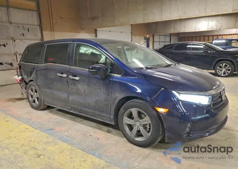 2021 Honda Odyssey Ex from USA, damaged, VIN 5FNRL6H54MB037352